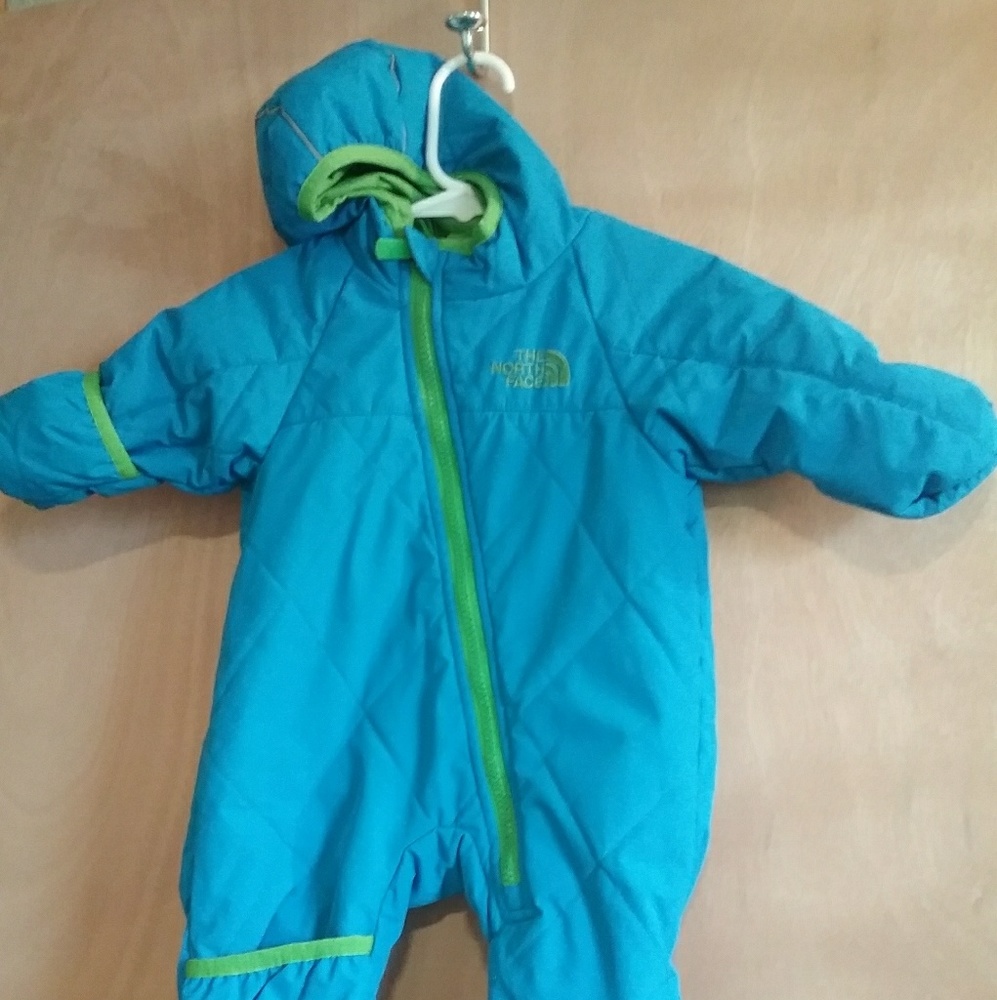 North Face baby snowsuit